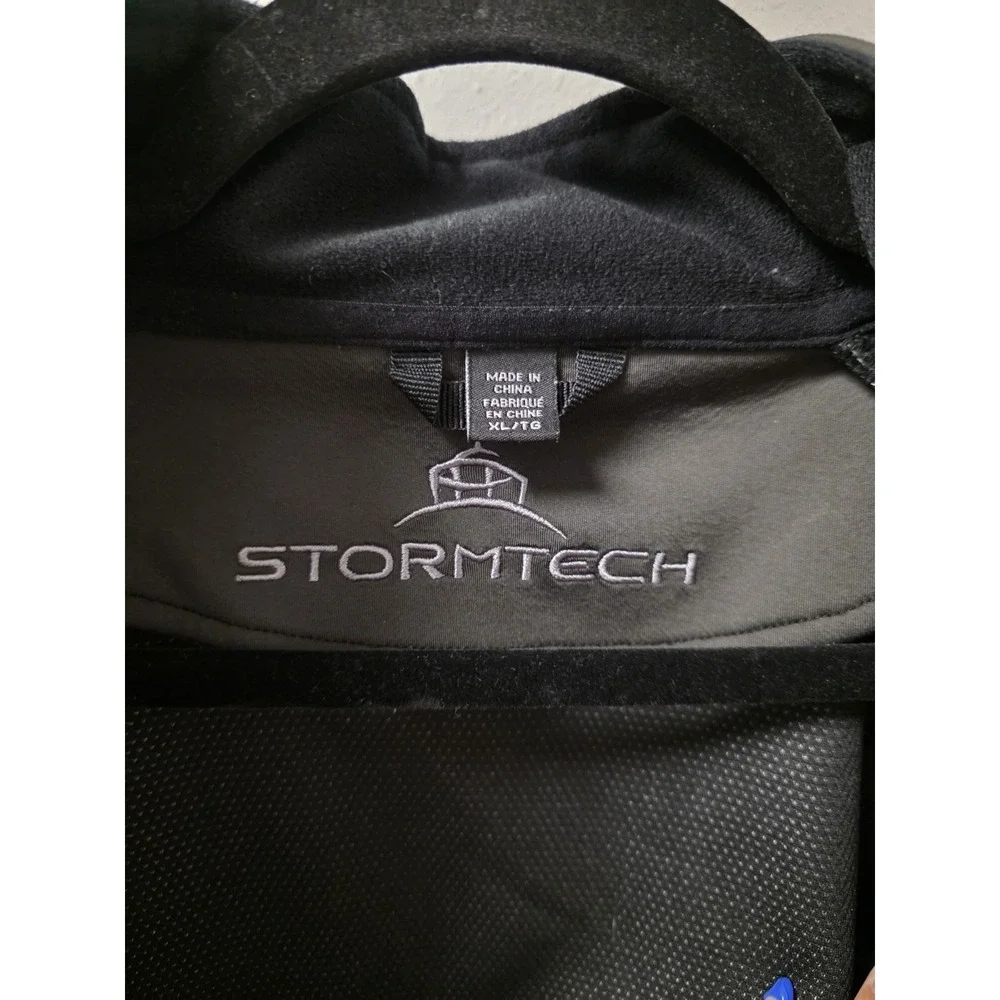 Stormtech Men's XL Black Full Zip Fleece Jacket Soft Shell Outdoor Coat
